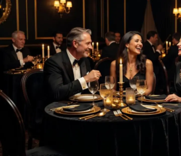Galéria záberov z noblesných večerov v reštaurácii Noble Gala.